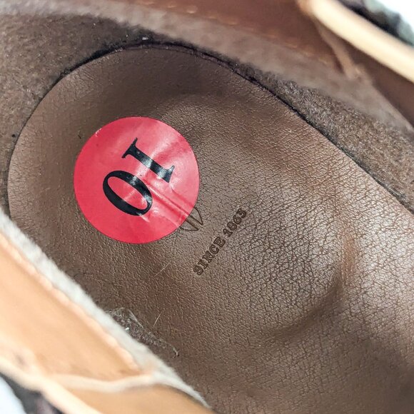 Frye Women Judy Western Cowboy Brown Leather Ankle Zip Boots size 10 - Picture 10 of 11